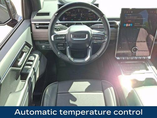 Onyx Black 2025 GMC Sierra EV Denali
