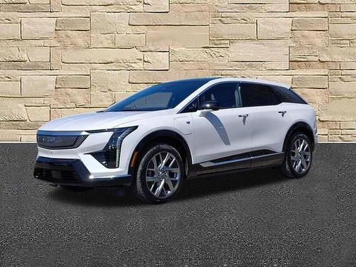 Crystal White Tri-Coat 2025 Cadillac OPTIQ Luxury