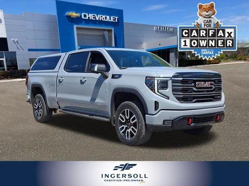 Gray 2025 GMC Sierra 1500 AT4