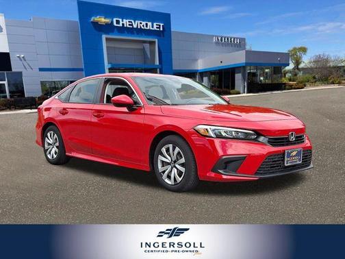 Rallye Red 2023 Honda Civic LX