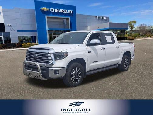 Super White 2020 Toyota Tundra Limited