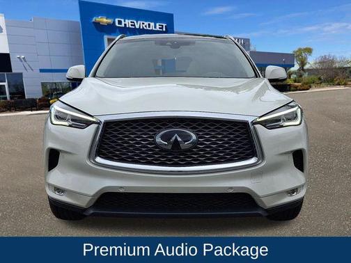 Majestic White 2019 INFINITI QX50 ESSENTIAL