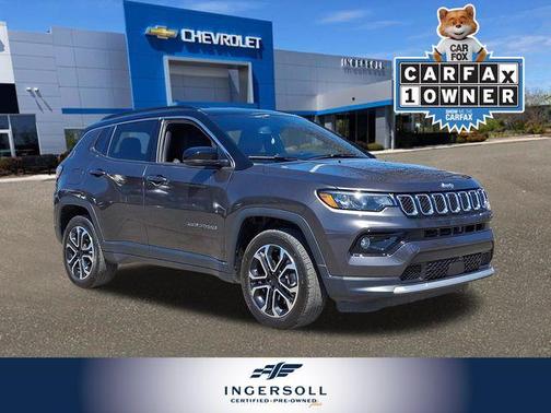 Granite Crystal Clearcoat Metallic 2024 Jeep Compass Limited