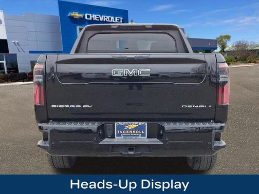 Onyx Black 2025 GMC Sierra EV Denali