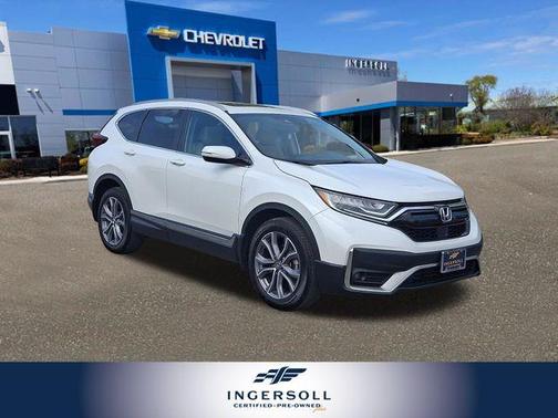 Platinum White Pearl 2022 Honda CR-V Touring