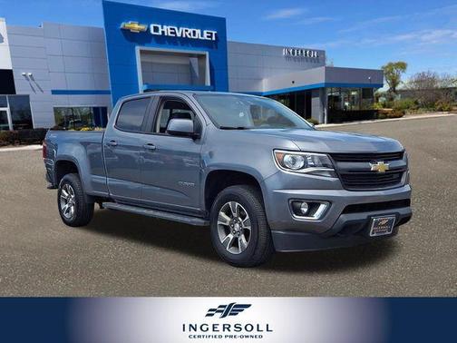 Satin Steel Metallic 2018 Chevrolet Colorado Z71