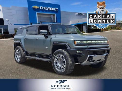 Green Matte 2024 GMC HUMMER EV SUV 3X