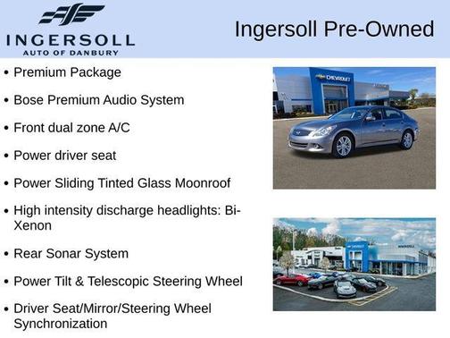 2011 INFINITI G37x Base