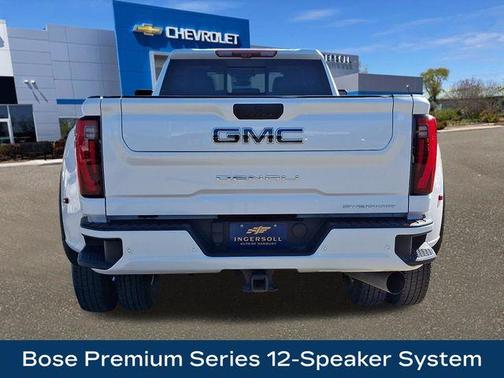White Frost Tri-Coat 2025 GMC Sierra 3500 Denali Ultimate
