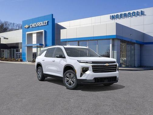 Summit White 2026 Chevrolet Traverse LT