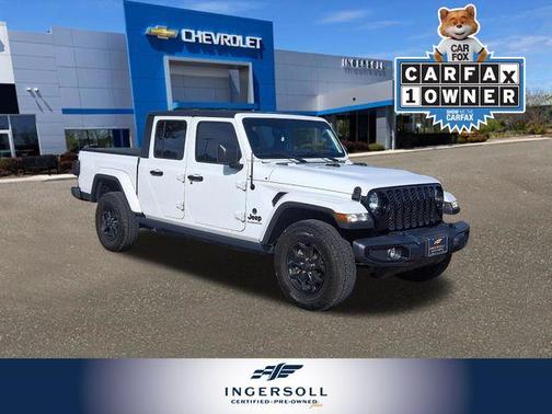 Bright White Clearcoat 2021 Jeep Gladiator Sport