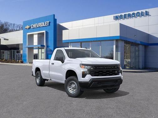 Summit White 2026 Chevrolet Silverado 1500 WT