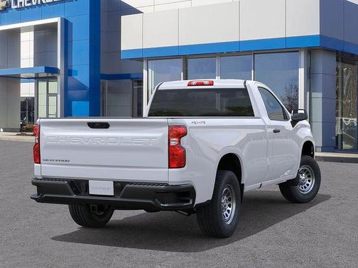 Summit White 2026 Chevrolet Silverado 1500 WT