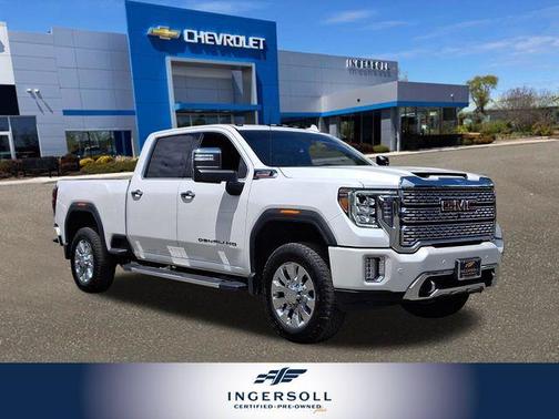 Summit White 2022 GMC Sierra 2500 Denali