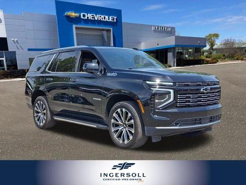 Black 2025 Chevrolet Tahoe High Country