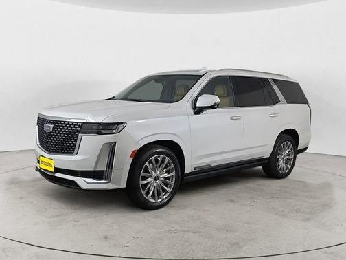 Crystal White Tri-Coat 2021 Cadillac Escalade Premium Luxury