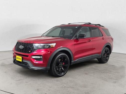 Red Metallic 2023 Ford Explorer ST