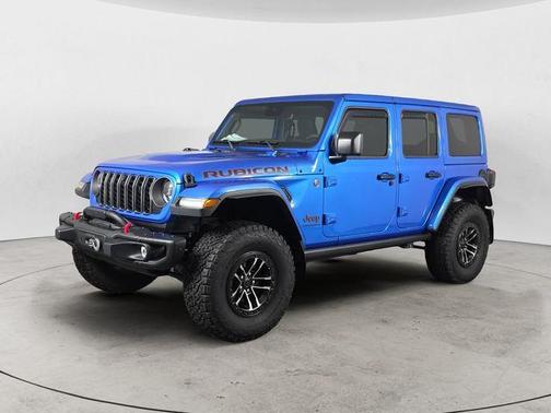Hydro Blue Pearl 2024 Jeep Wrangler Rubicon