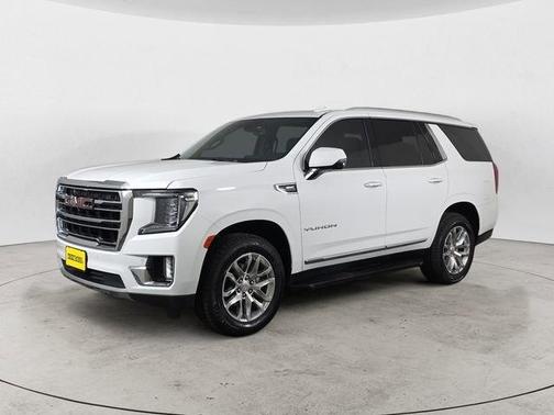 Summit White 2022 GMC Yukon SLT