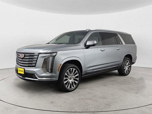 Silver Metallic 2025 Cadillac Escalade ESV Premium Luxury Platinum