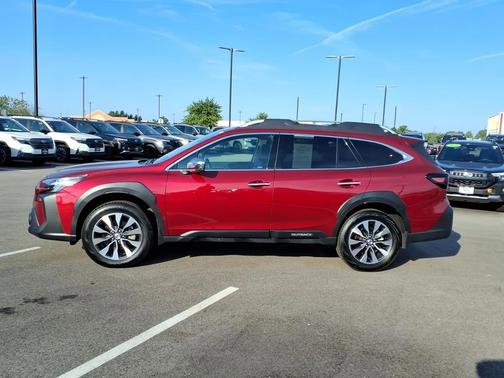 Crimson Red Pearl 2025 Subaru Outback Touring