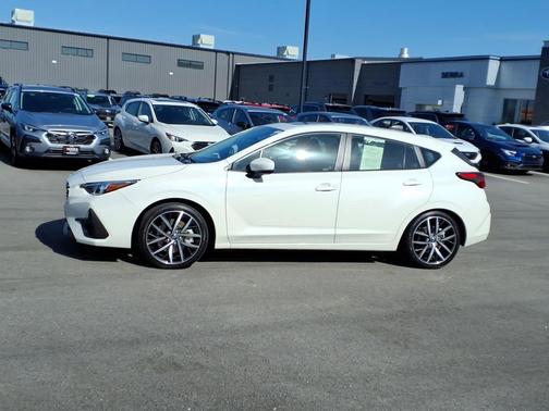 Crystal White Pearl 2024 Subaru Impreza Sport
