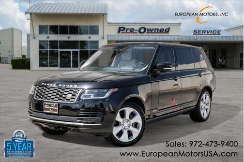 2019 Land Rover Range Rover 5.0L V8 Supercharged
