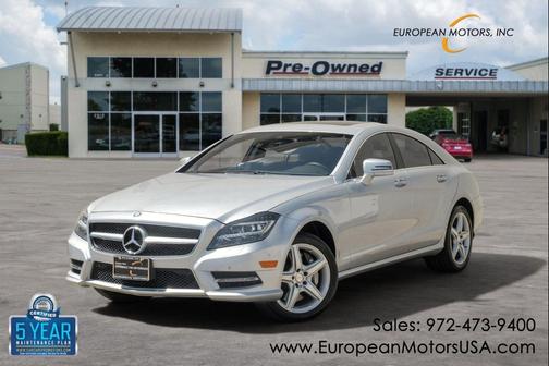 Iridium Silver Metallic 2013 Mercedes-Benz CLS-Class CLS 550