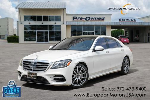 designo Diamond White 2019 Mercedes-Benz S-Class S 450