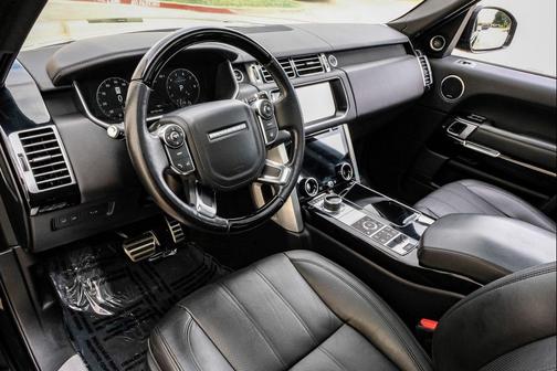 Santorini Black 2017 Land Rover Range Rover 5.0L Supercharged