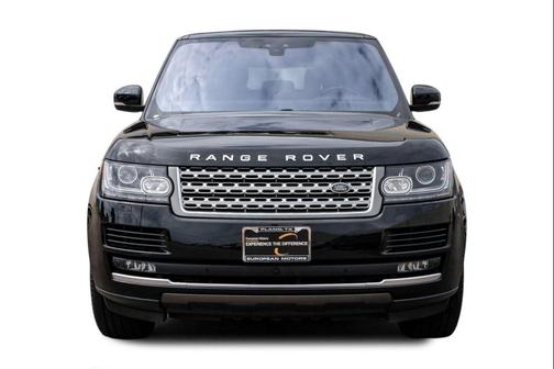 Santorini Black 2017 Land Rover Range Rover 5.0L Supercharged