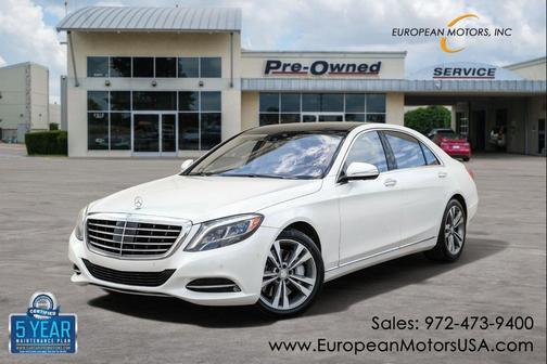 designo Diamond White 2016 Mercedes-Benz S-Class S 550