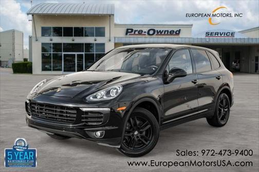 2018 Porsche Cayenne Platinum Edition