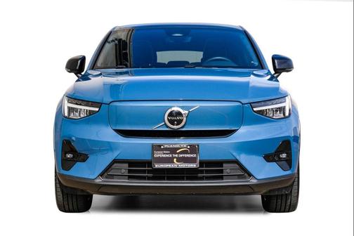 Fjord Blue Metallic 2023 Volvo C40 Recharge Pure Electric Twin Plus
