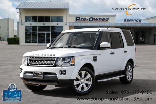 Fuji White 2016 Land Rover LR4 Base