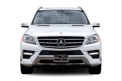 Polar White 2015 Mercedes-Benz M-Class 4MATIC
