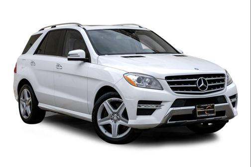 Polar White 2015 Mercedes-Benz M-Class 4MATIC