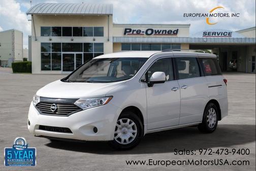 White Pearl 2015 Nissan Quest S