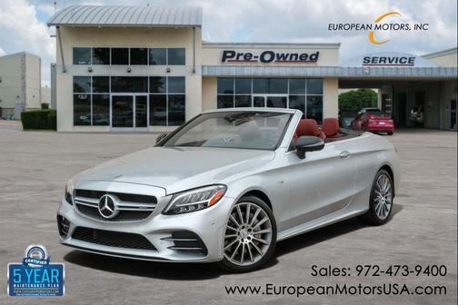Silver 2019 Mercedes-Benz AMG C 43 4MATIC