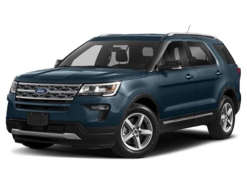 White 2018 Ford Explorer XLT