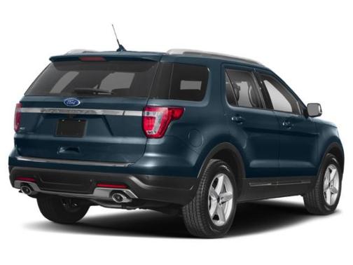White 2018 Ford Explorer XLT