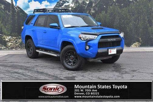 Voodoo Blue 2019 Toyota 4Runner TRD Pro