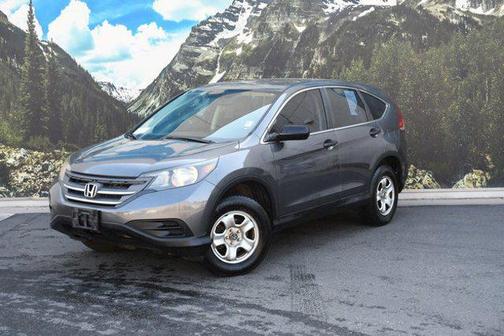 Gray 2013 Honda CR-V LX