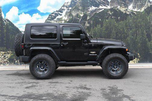 Black 2008 Jeep Wrangler Sahara