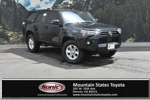 Midnight Black Metallic 2021 Toyota 4Runner SR5 Premium
