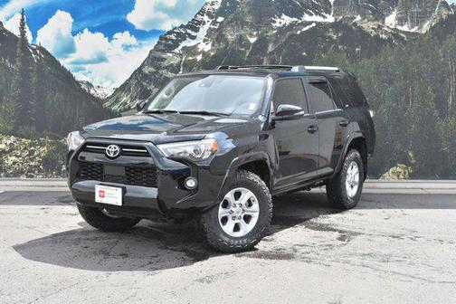 Midnight Black Metallic 2021 Toyota 4Runner SR5 Premium