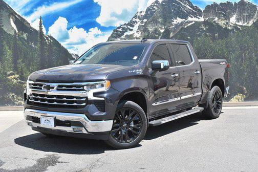 Dark Ash Metallic 2022 Chevrolet Silverado 1500 LTZ