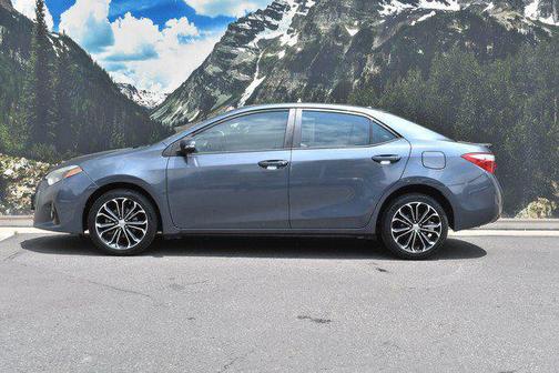 Blue Crush Metallic 2015 Toyota Corolla S Plus