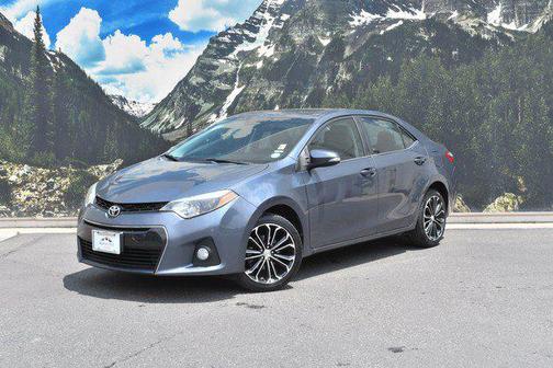 Blue Crush Metallic 2015 Toyota Corolla S Plus