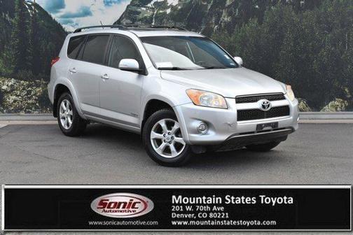 Silver 2011 Toyota RAV4 Limited